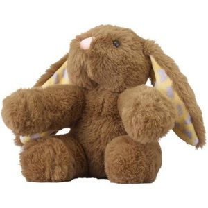 NWT Cottondale Easter Friends 7 " Brown Stuffed Plush Bunny Rabbit Super Soft